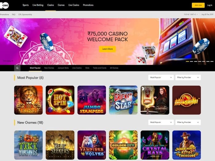 Official website 10 Cric Casino