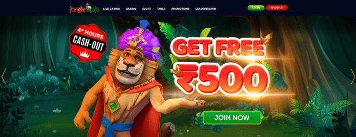 Official site Jungle Raja Casino