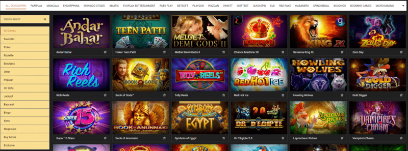 Slots Melbet Casino